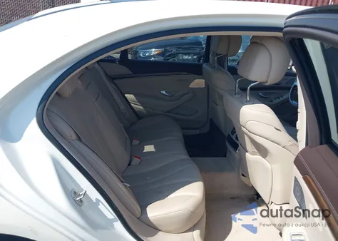 2017 Mercedes-Benz S 550E Plug-In Hybrid из США, поврежденный, VIN WDDUG6DB7HA300898